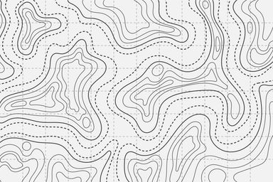 Topographic map
